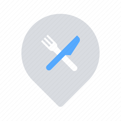 Food, pin, restaurant icon - Download on Iconfinder