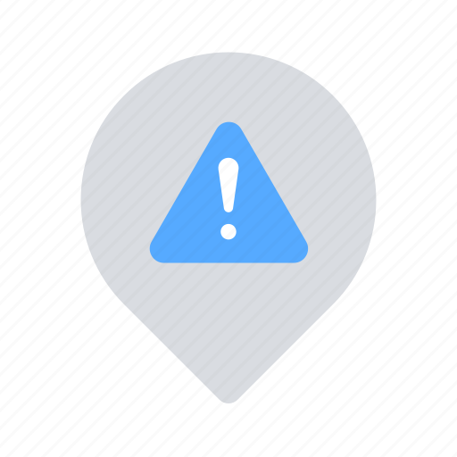 Alert, pin, warning icon - Download on Iconfinder