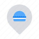burger, pin, fast food