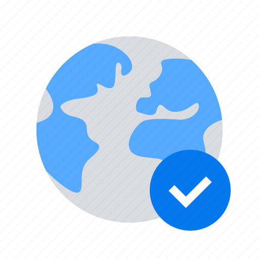 Done, location, checkmark icon - Download on Iconfinder