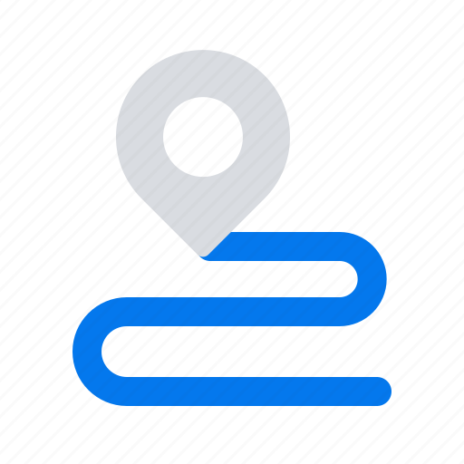 Destination, path, route icon - Download on Iconfinder