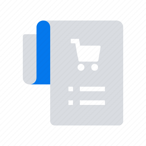 Invoice, reciept, shopping list icon - Download on Iconfinder