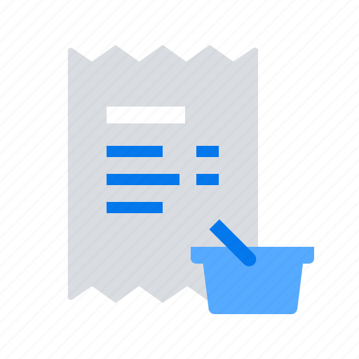 Checkout, invoice, shopping bag icon - Download on Iconfinder