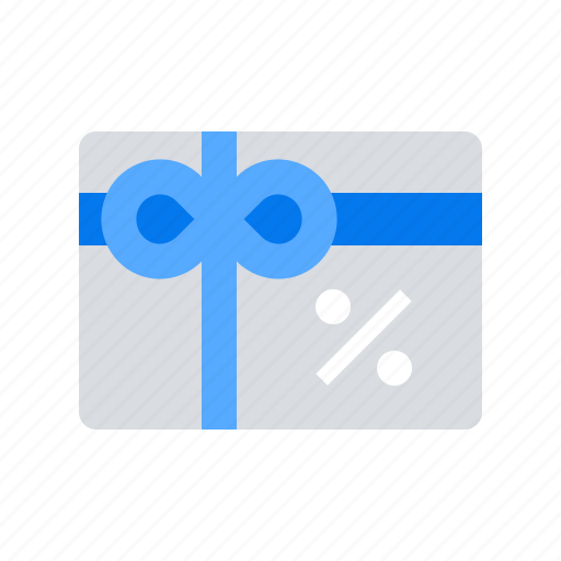 Coupon, gift card, present icon - Download on Iconfinder