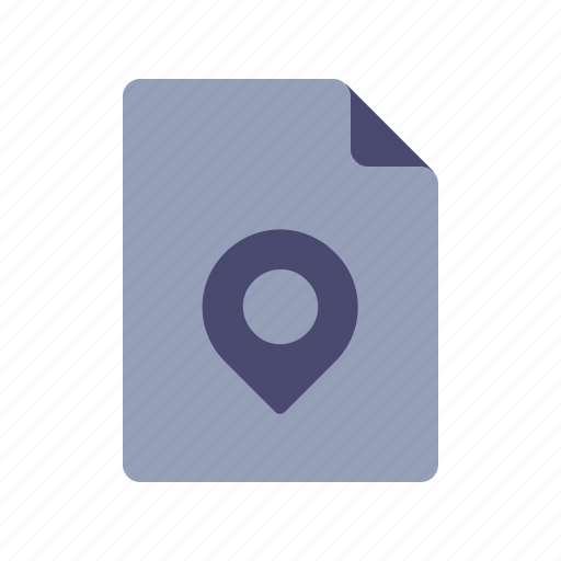 Address, file, location, pin icon - Download on Iconfinder