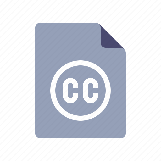 Commons, copyright, document, license icon - Download on Iconfinder