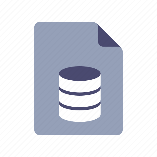 Database, document, server, storage icon - Download on Iconfinder