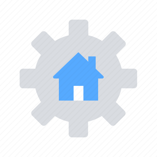 Gear, settings, smart house icon - Download on Iconfinder