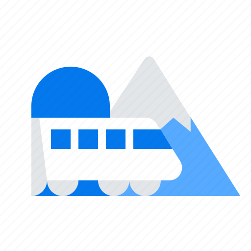 Train, transport, tunnel icon - Download on Iconfinder