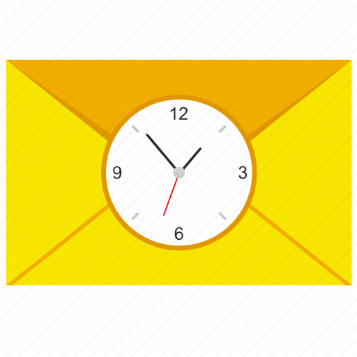 Letter, mail, mailbox, send, time icon - Download on Iconfinder