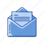 envelope, envelope with letter, open letter, read 