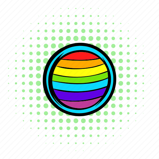 Circle, comics, gay, homosexual, love, rainbow, red icon - Download on Iconfinder