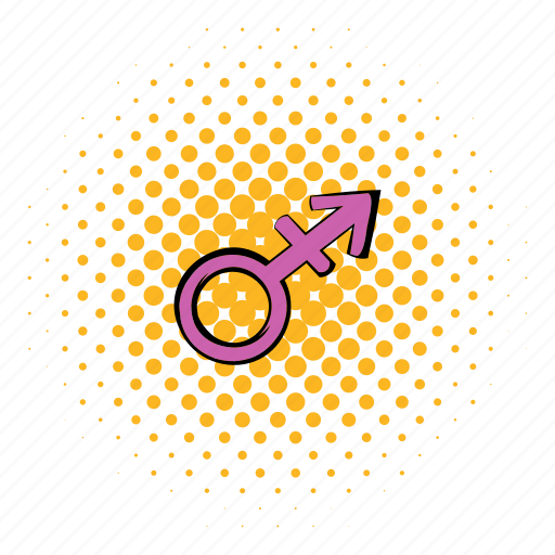 Comics, female, gender, lgbt, sex, trans, transgender icon - Download on Iconfinder
