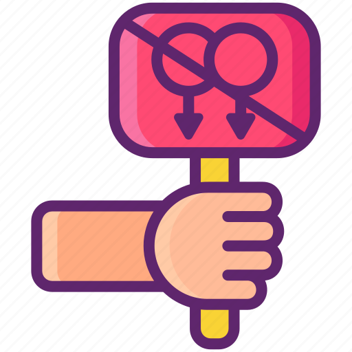 Activist, anti, gay, hand icon - Download on Iconfinder