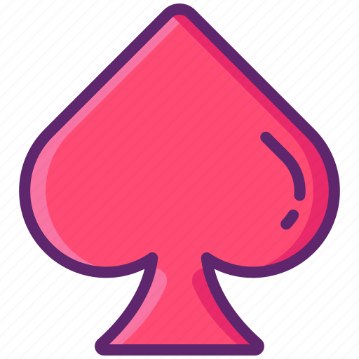 Asexual, heart, lgbt, spade icon - Download on Iconfinder