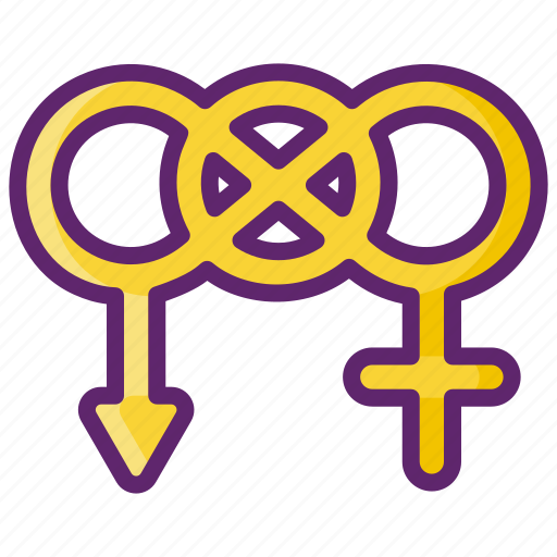 Aversion, biphobia, sexual icon - Download on Iconfinder