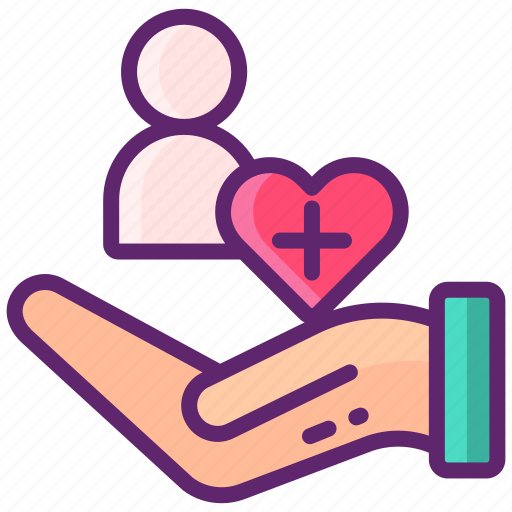 Adoption, child, hand, heart icon - Download on Iconfinder