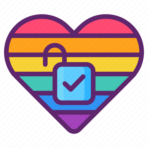 Coming, heart, lgbt, out icon - Download on Iconfinder