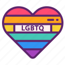 heart, lgbtq, pride, rainbow