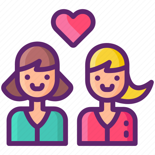 Lesbian, lgbt, love, woman icon - Download on Iconfinder