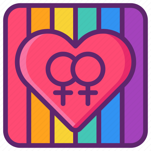 App, dating, lesbian, love icon - Download on Iconfinder