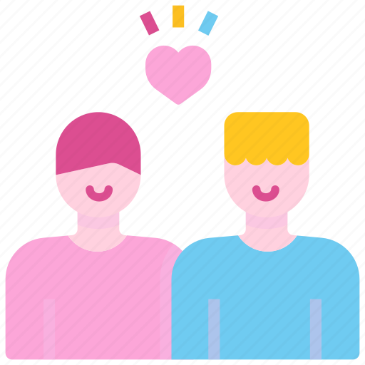 Bisexual, boy, friendship, gay, homosexual, lover, relationship icon - Download on Iconfinder