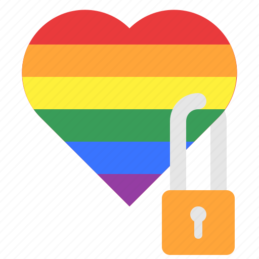 Lgbt Pride Heart Love Icon Download On Iconfinder