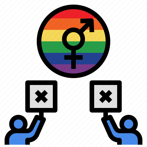 Anti, banned, lgbtq, obstruct, prohibited, resist icon - Download on Iconfinder
