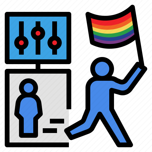 Coming, freedom, independence, lgbtq, out icon - Download on Iconfinder