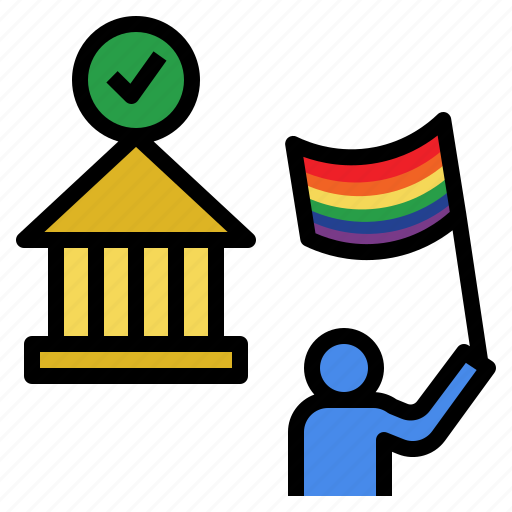 Freedom, law, lgbtq, right, winner icon - Download on Iconfinder