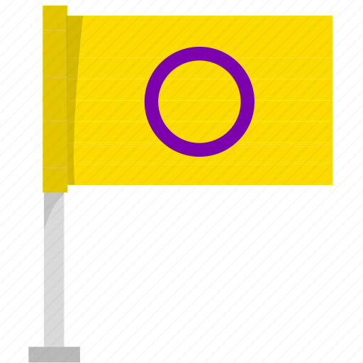 Intersex, flag, pride, lgbtqia+, lgbt icon - Download on Iconfinder