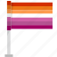 lesbian, pride, flag, lgbtqia+, lgbt 