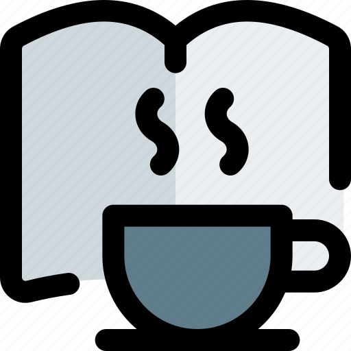 Book, coffee, education, library icon - Download on Iconfinder
