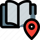 open, book, location, education, library