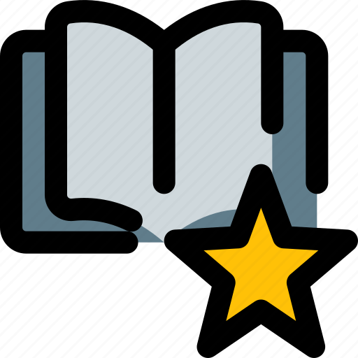 Open, book, star, education, library icon - Download on Iconfinder