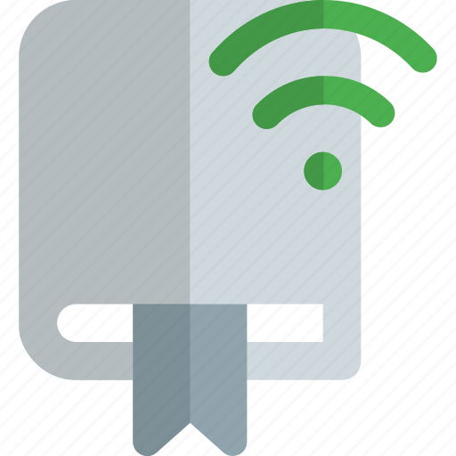 Book, wireless, education icon - Download on Iconfinder