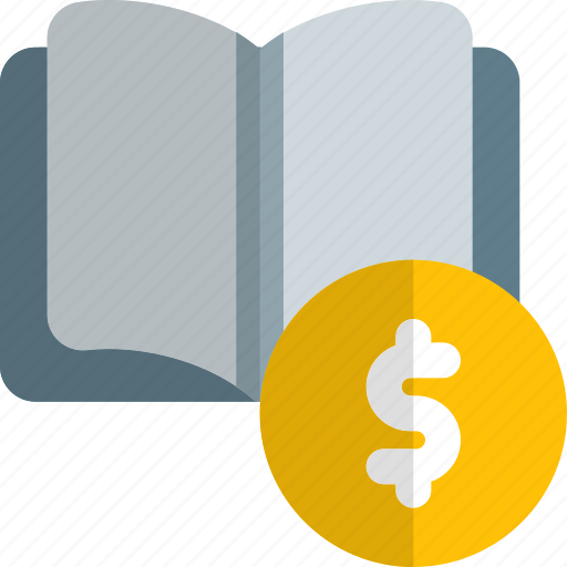 Open, book, dollar, education icon - Download on Iconfinder