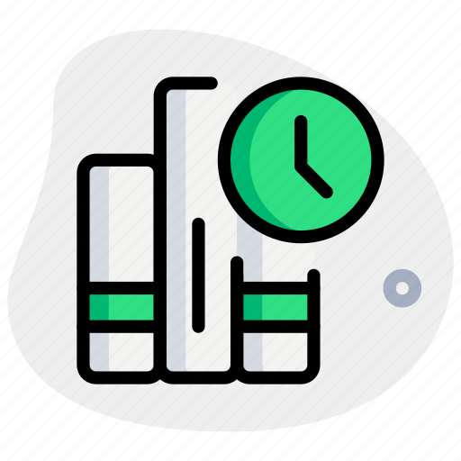 Book, archives, duration, education, library icon - Download on Iconfinder