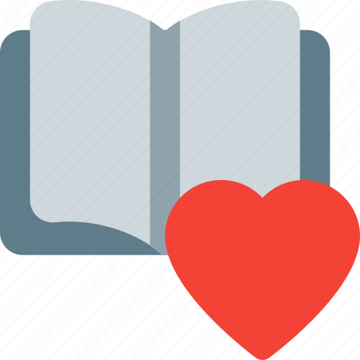 Open, book, love, education, library icon - Download on Iconfinder