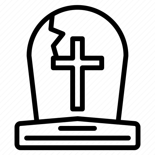 Dead, death, grave, tomb, cemetery icon - Download on Iconfinder