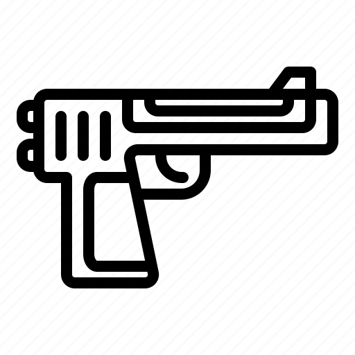 Murder, gun, suicide, revolver, shoot icon - Download on Iconfinder