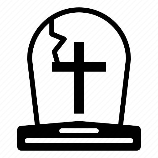 Dead, death, grave, tomb, cemetery icon - Download on Iconfinder