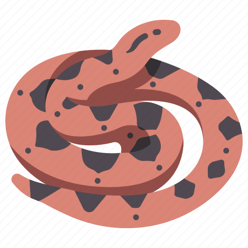 Bushmaster, nature, snake, venom, viper, wildlife, amazon rainforest icon - Download on Iconfinder
