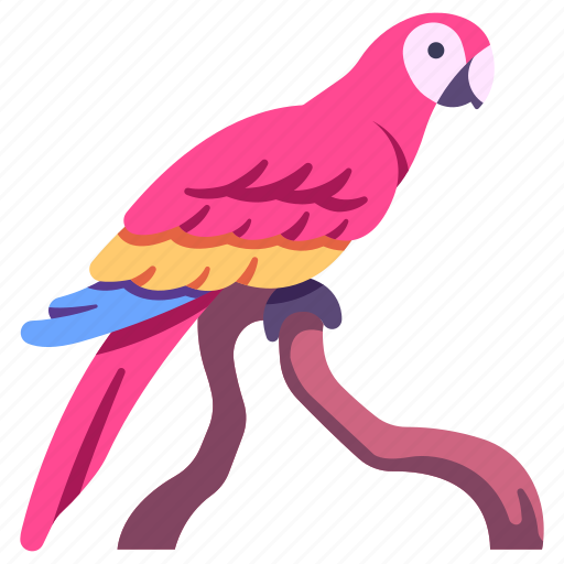 Beautiful, bird, feather, jungle, macaw, parrot, wildlife icon - Download on Iconfinder