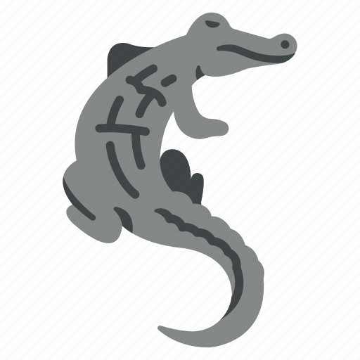 Alligator, animal, caiman, crocodile, reptile, wildlife, amazon river icon - Download on Iconfinder