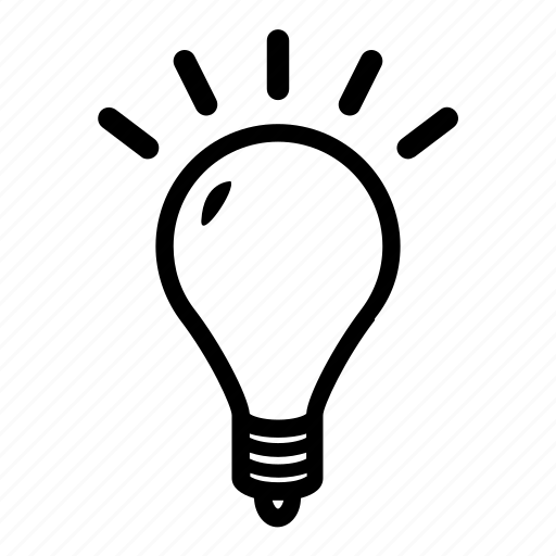 Bright, bulb, idea, illuminate, light, on, shine icon - Download on Iconfinder