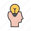 creativity, idea, innovation, pencil, bulb, thinking, plan, creative 