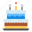 anniversary, birthday, cake 
