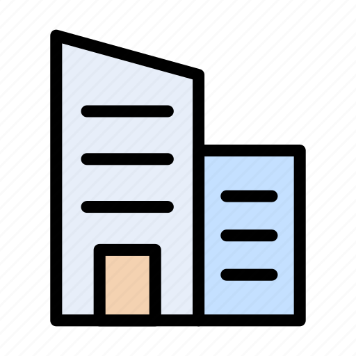 Apartment, building, hotel, office, residential icon - Download on Iconfinder