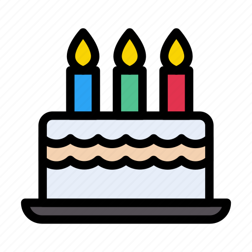 Birthday, cake, delicious, dessert, sweet icon - Download on Iconfinder